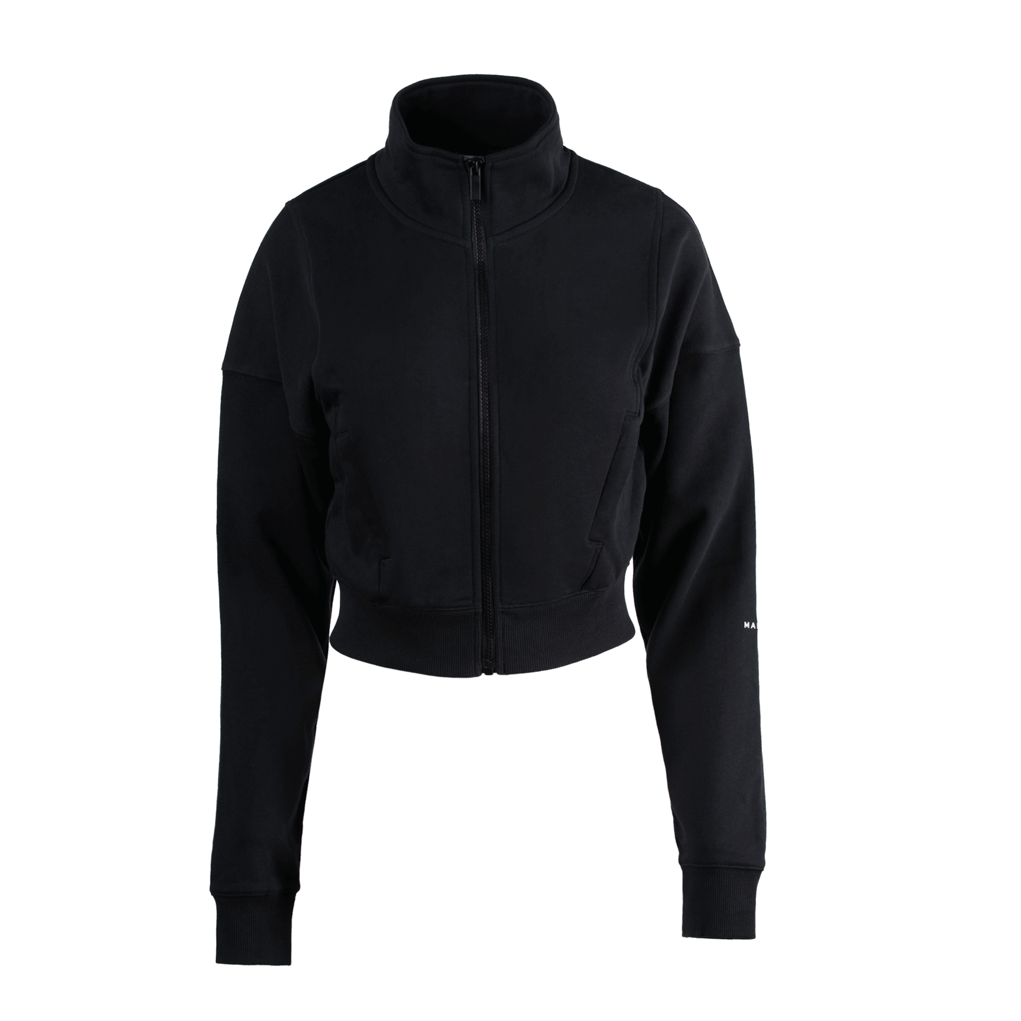 Black jacket on a white background