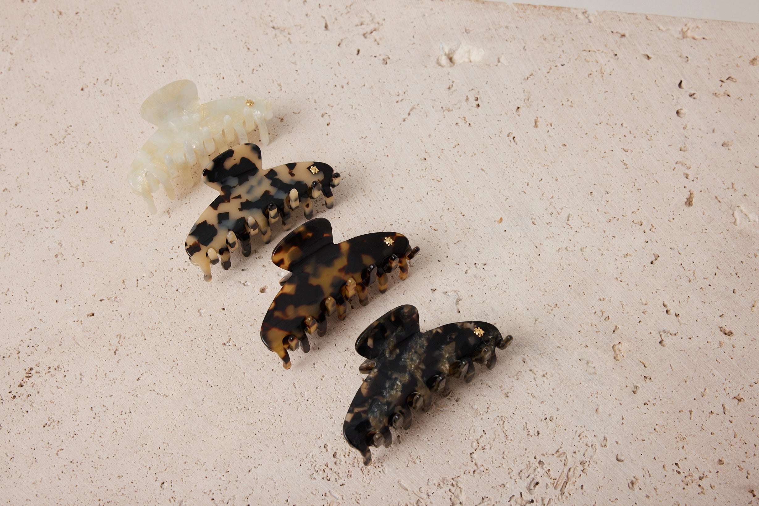 Turtle Story Hair Claw Clip